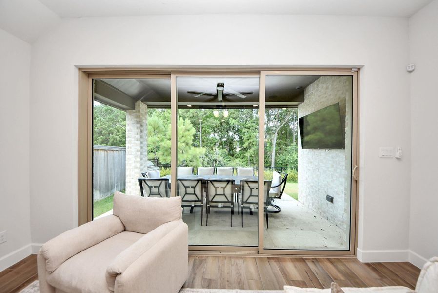 Furnished interior view inside a new home in , Magnolia (Image 23).