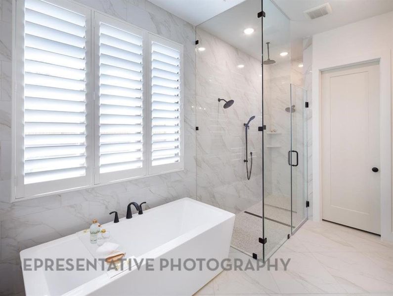 Furnished interior view inside a new home in Sandbrock Ranch: 70ft. lots, Aubrey (Image 13).