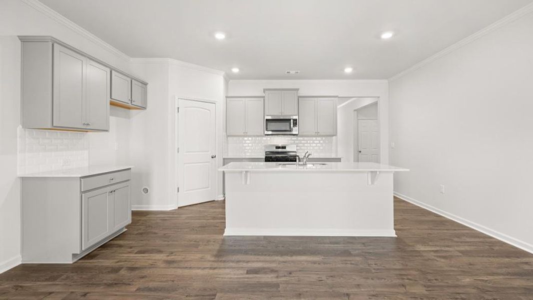 Furnished interior view inside a new home in Falcon Landing, Gainesville (Image 4).