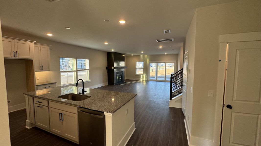 Furnished interior view inside a new home in , Summerville (Image 16). Furnished interior view inside a new home in , Summerville (Image 16).