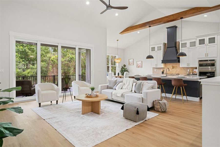 Furnished interior view inside a new home in , Brooksville (Image 13). Furnished interior view inside a new home in , Brooksville (Image 13).