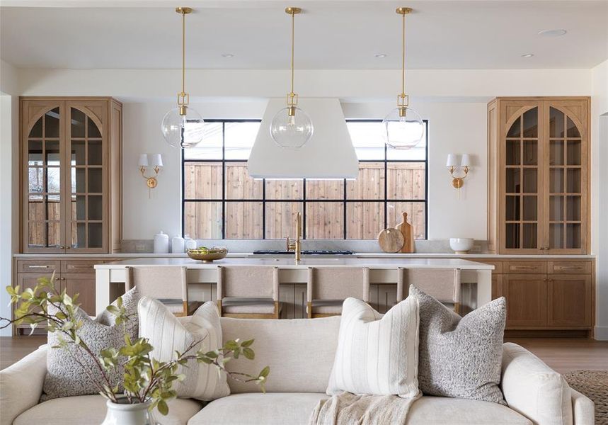 Furnished interior view inside a new home in , Dallas (Image 6).