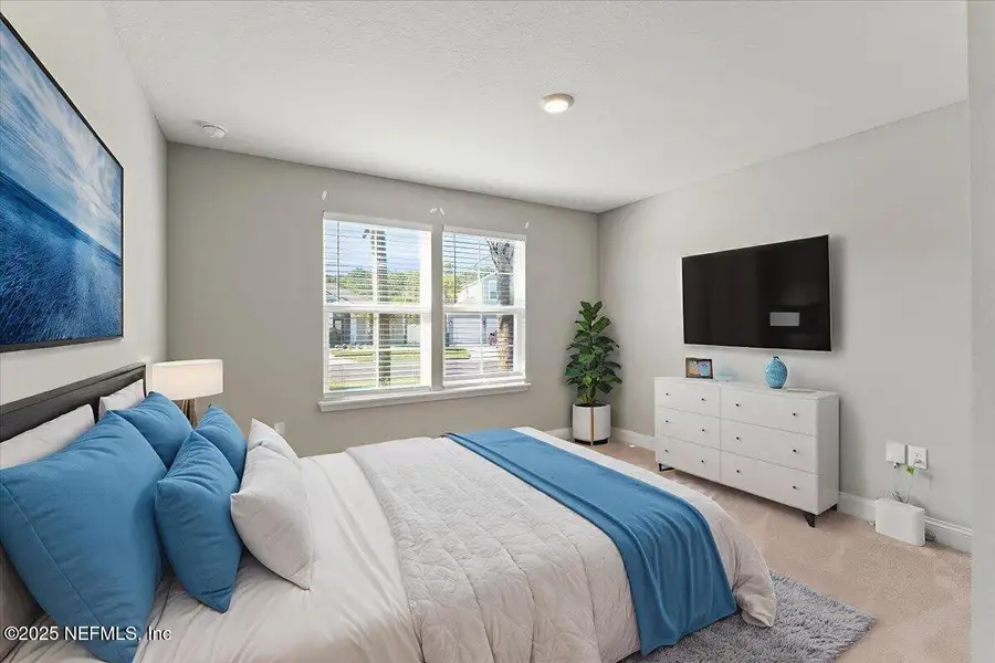 Furnished interior view inside a new home in Cross Creek, Green Cove Springs (Image 9).