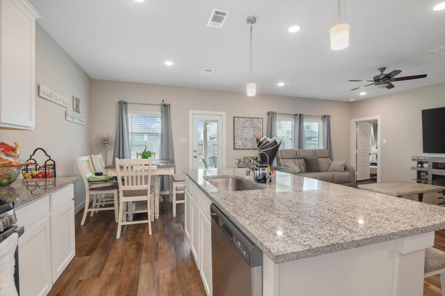 Furnished interior view inside a new home in Marvida, Cypress (Image 29).