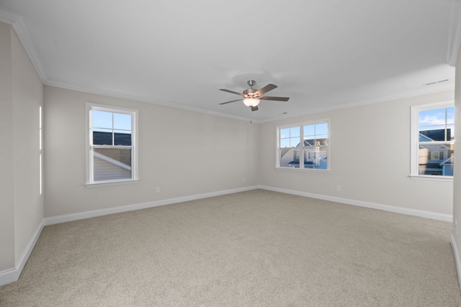 Spacious, unfurnished interior of a new home in Arbor Hills South, Greenville (Image 30).