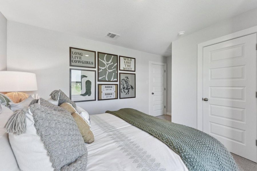 Furnished interior view inside a new home in Eastwood at Sonterra, Jarrell (Image 21).