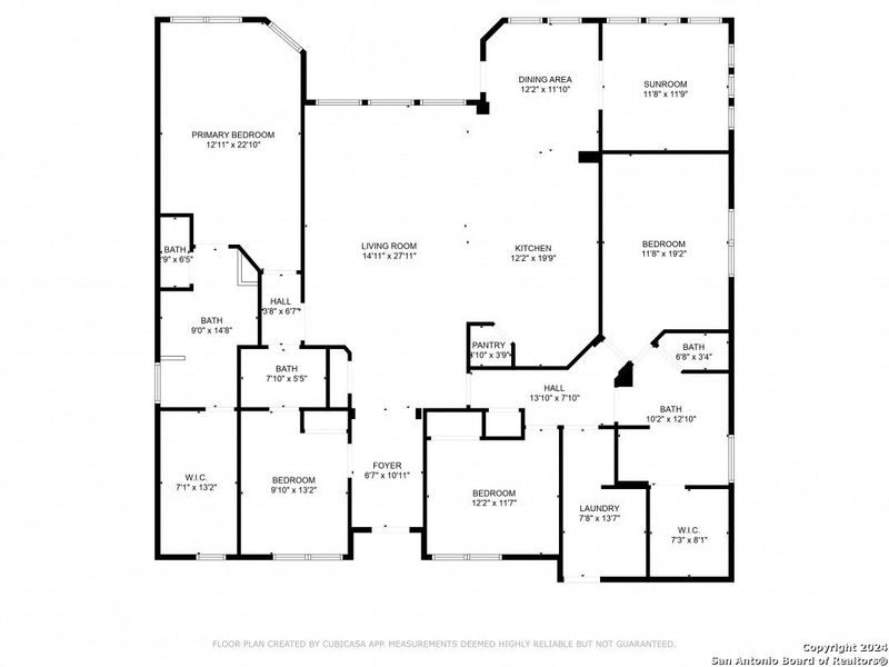 2D floor plan layout of this home in , San Antonio, TX (Image 3). 2D floor plan layout of this home in , San Antonio, TX (Image 3).