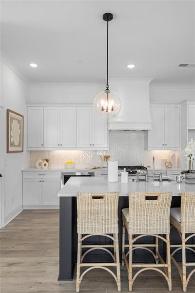Furnished interior view inside a new home in Foxhall Residences, Douglasville GA, Douglasville (Image 27).