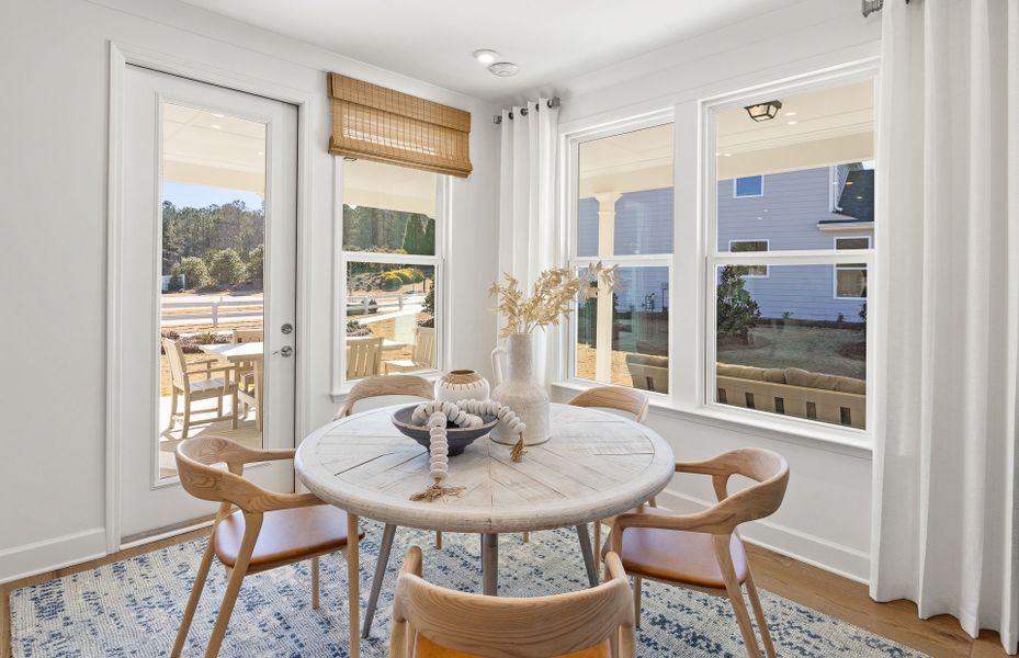 Representative furnished interior of a home built from the Mystique by Del Webb in Sun City Peachtree, Griffin (Image 19). Representative furnished interior of a home built from the Mystique by Del Webb in Sun City Peachtree, Griffin (Image 19).