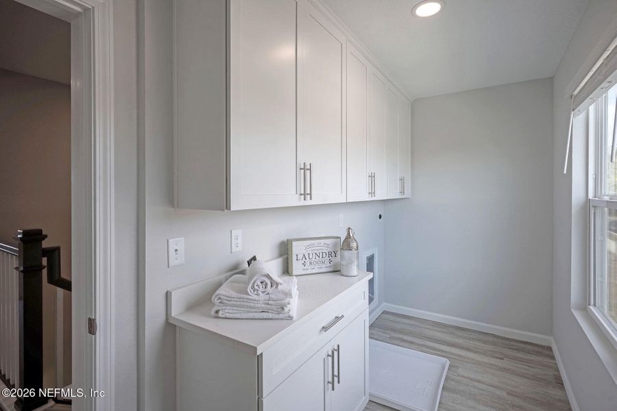 Furnished interior view inside a new home in , Jacksonville (Image 14).