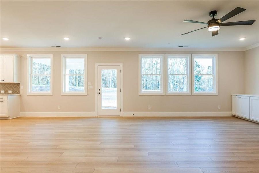 Spacious, unfurnished interior of a new home in Autumn Brook, Canton (Image 62).