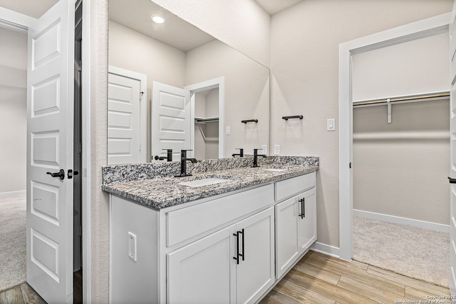 Furnished interior view inside a new home in Trilogy Grove, Leon Valley (Image 8). Furnished interior view inside a new home in Trilogy Grove, Leon Valley (Image 8).