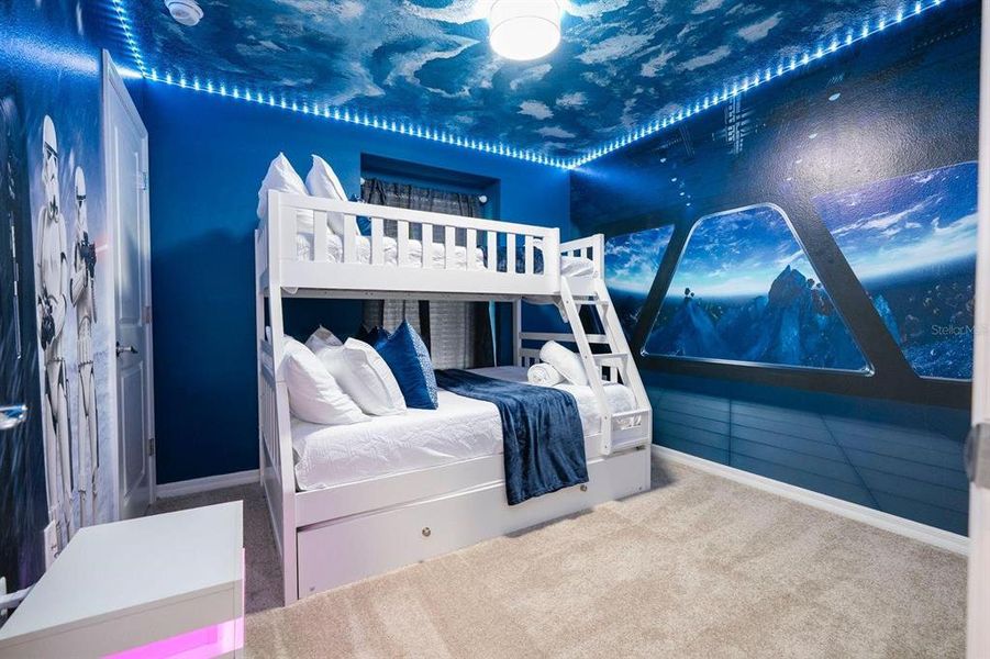 Furnished interior view inside a new home in , Clermont (Image 11).