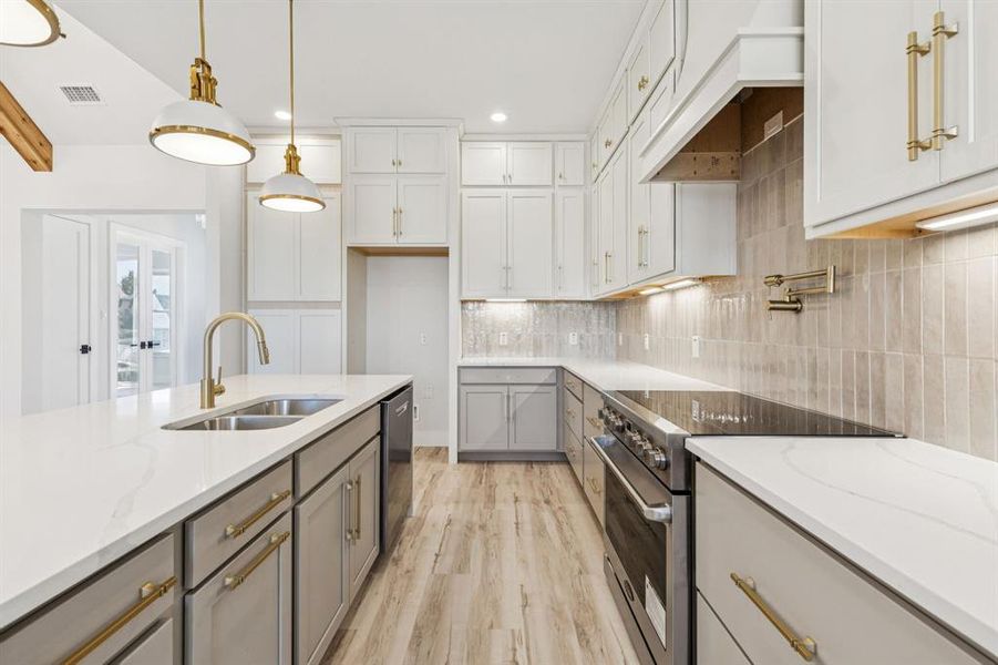 Furnished interior view inside a new home in , Weatherford (Image 7). Furnished interior view inside a new home in , Weatherford (Image 7).