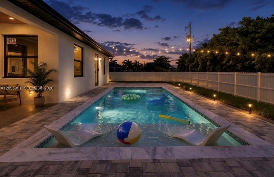 Exterior details and patio area of a home in , Cape Coral (Image 3).