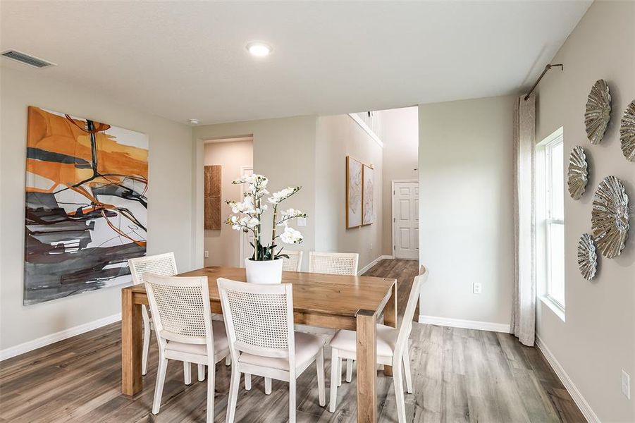Furnished interior view inside a new home in Scenic Terrace, Lake Hamilton (Image 4).