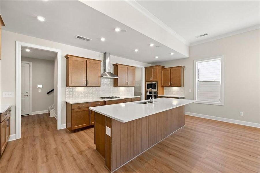 Furnished interior view inside a new home in Cresswind Georgia at Twin Lakes, Hoschton (Image 12).