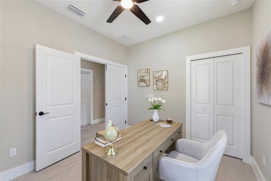 Furnished interior view inside a new home in , Tampa (Image 26).