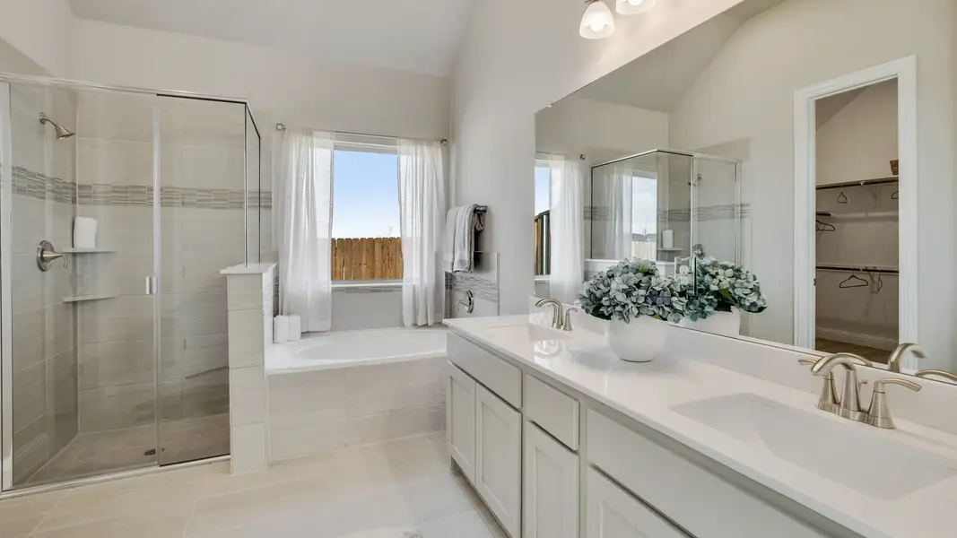 Furnished interior view inside a new home in Anna Ranch, Anna (Image 11).