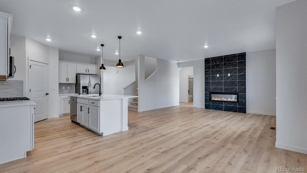 Furnished interior view inside a new home in Timberleaf, Thornton (Image 15).