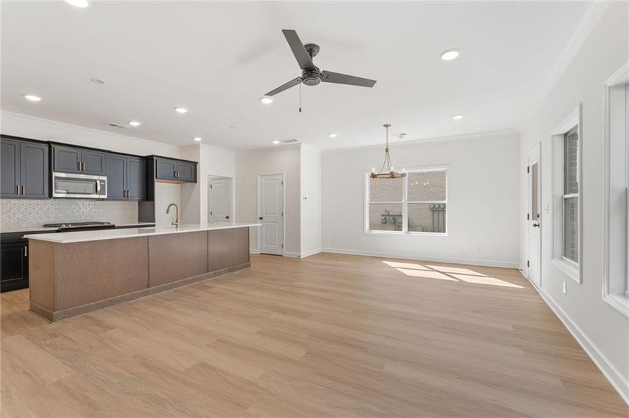 Spacious, unfurnished interior of a new home in Wildwood Place, Powder Springs (Image 23).
