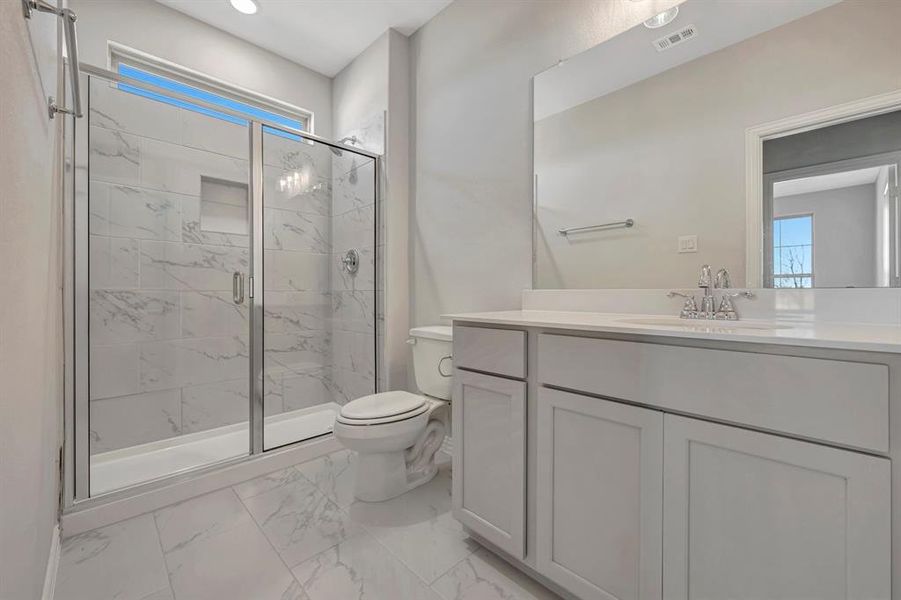 Furnished interior view inside a new home in Sagebrook, Argyle (Image 6).