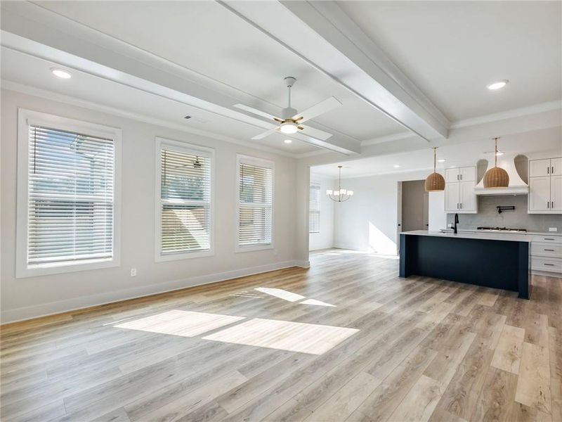Spacious, unfurnished interior of a new home in , Buford (Image 33).