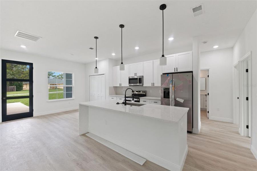 Furnished interior view inside a new home in , Ocala (Image 5).