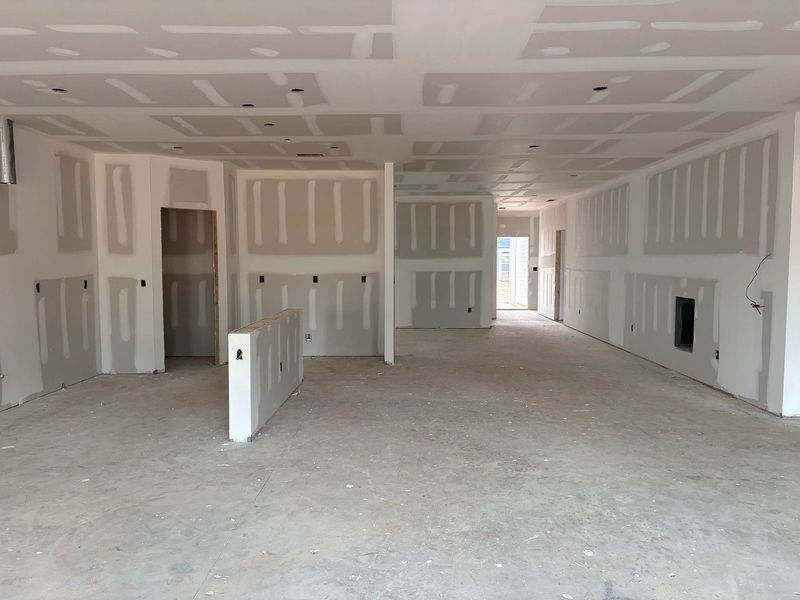 In-progress construction of a new home in Crescent Mills, Wilson's Mills, NC (Image 5).