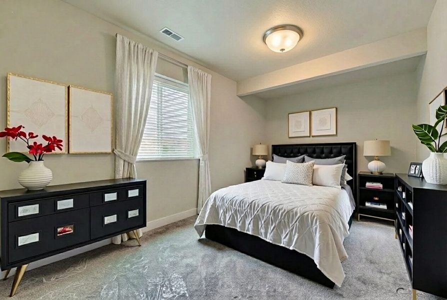 Furnished interior view inside a new home in Buffalo Highlands – Commerce City, Commerce City (Image 18).