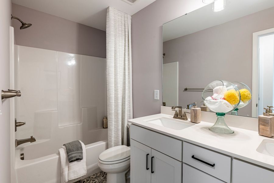 Representative furnished interior of a home built from the Winston by McKee Homes in Legacy Lakes, Aberdeen (Image 4).