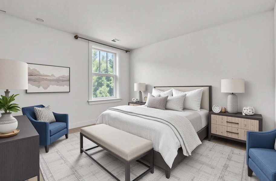 Furnished interior view inside a new home in Six Oaks, Summerville (Image 14).