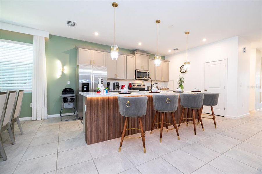 Furnished interior view inside a new home in , Kissimmee (Image 33).