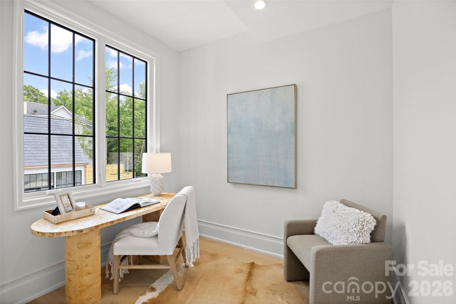 Furnished interior view inside a new home in , Charlotte (Image 37).