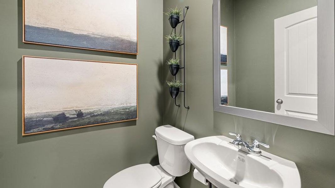 Furnished interior view inside a new home in Pointe Park, Union City (Image 37).