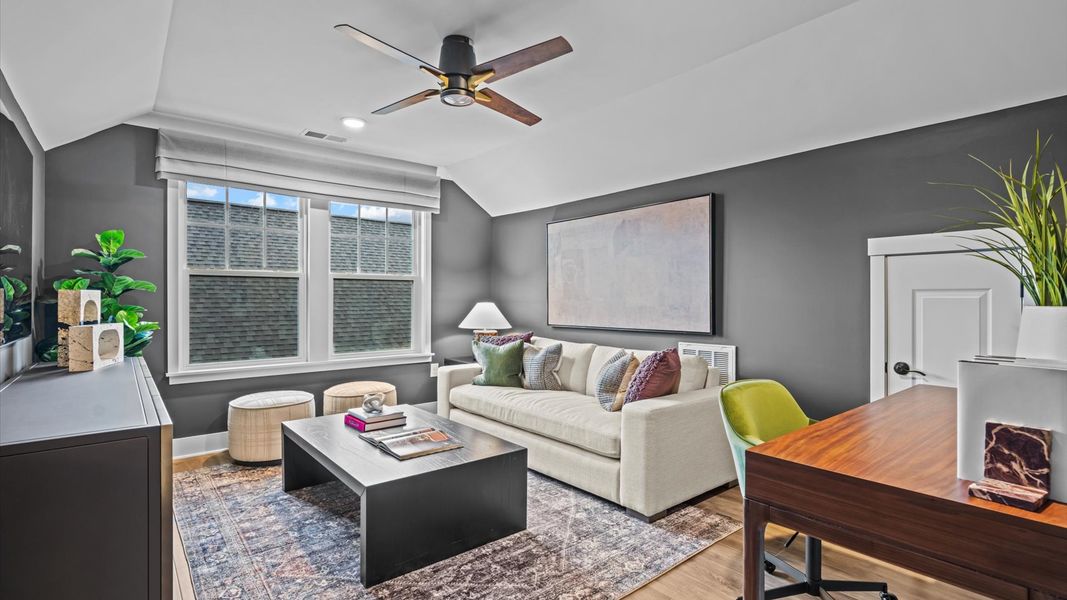 Representative furnished interior of a home built from the Pelham by DRB Homes in Whispering Pines, Franklinton (Image 20).