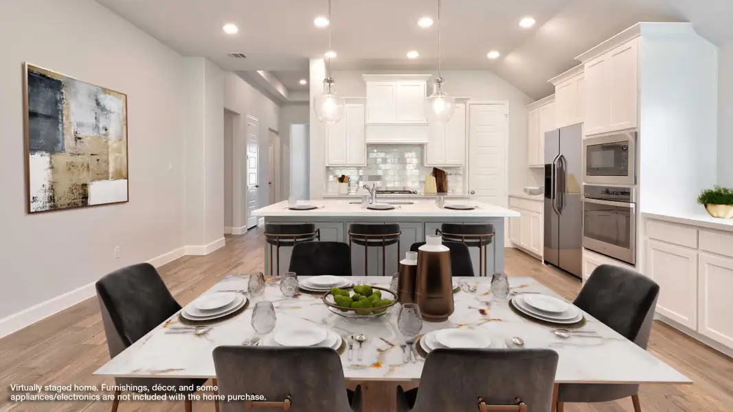 Furnished interior view inside a new home in Canyon Falls, Northlake (Image 10).