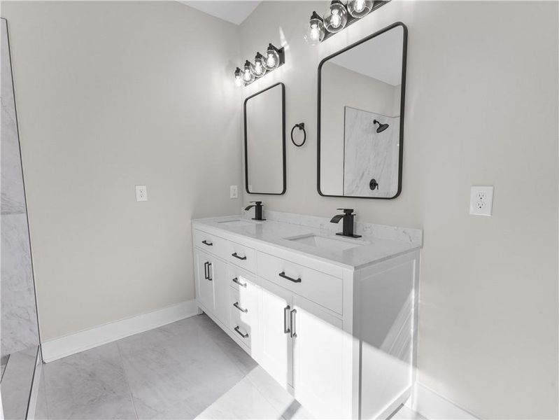 Furnished interior view inside a new home in , Douglasville (Image 8).