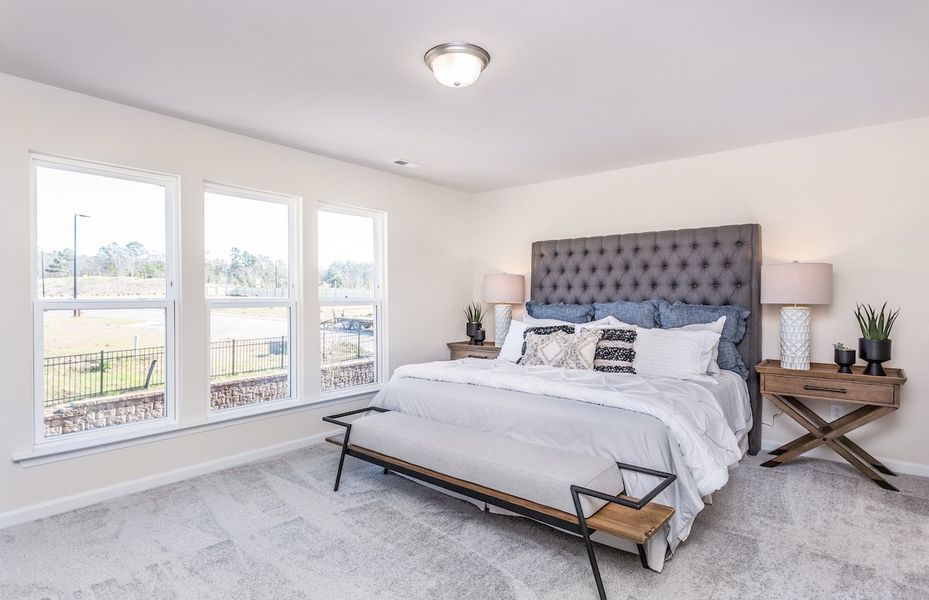 Furnished interior view inside a new home in Flemingfield, Greensboro (Image 17).