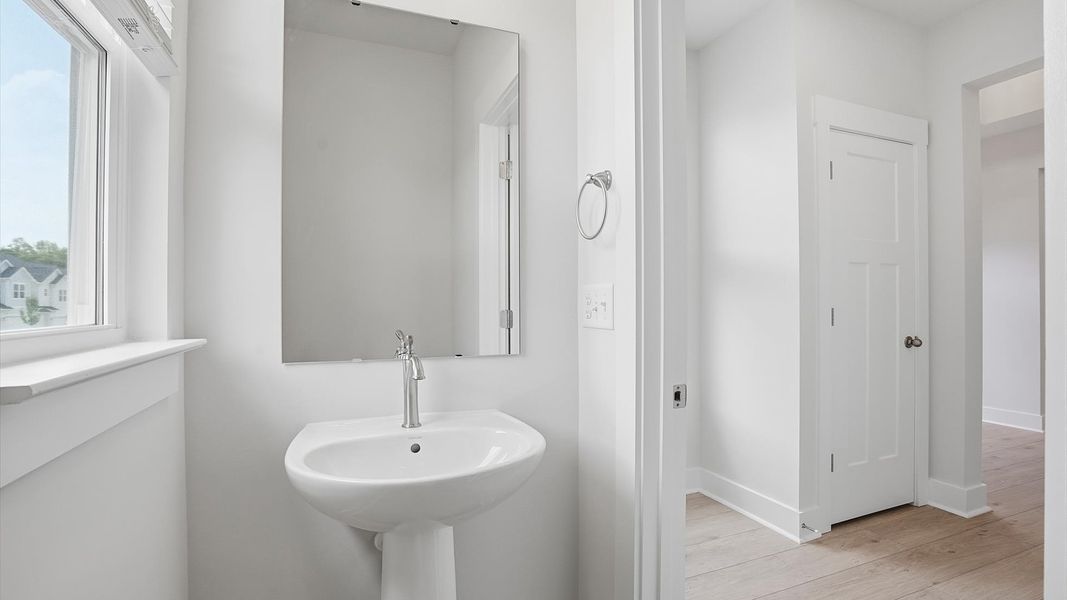 Furnished interior view inside a new home in Village at Midway, Anderson (Image 6).