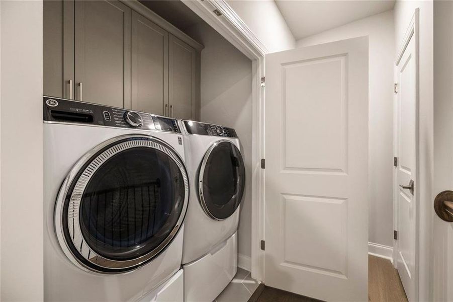 Close-up of interior finishes inside a home in Towns on Thompson, Alpharetta (Image 24).
