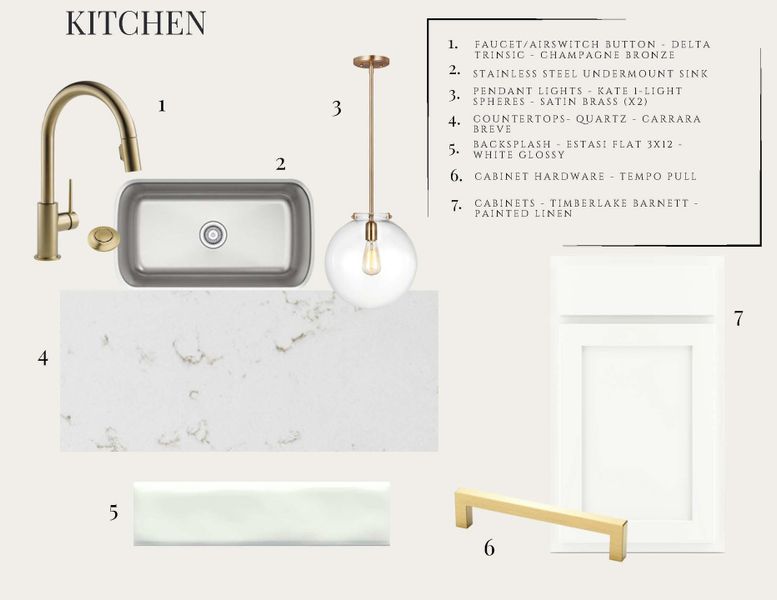 Sample of building materials used in homes in Nexton - Midtown, Summerville (Image 16).