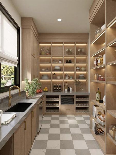 Furnished interior view inside a new home in Lake Sheen Sound, Orlando (Image 8).