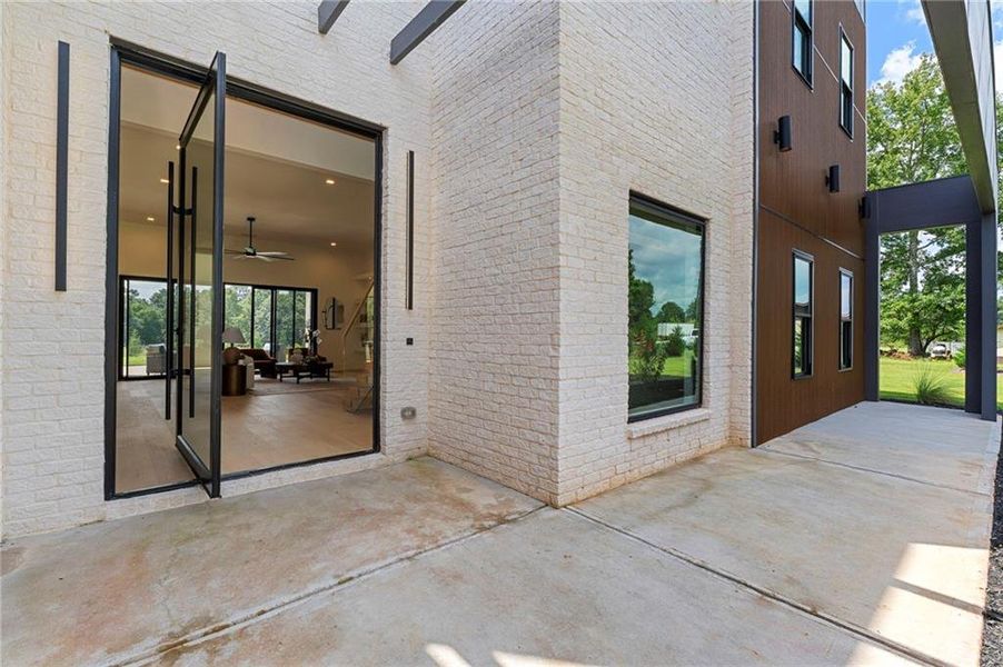 Exterior details and patio area of a home in , McDonough (Image 38).
