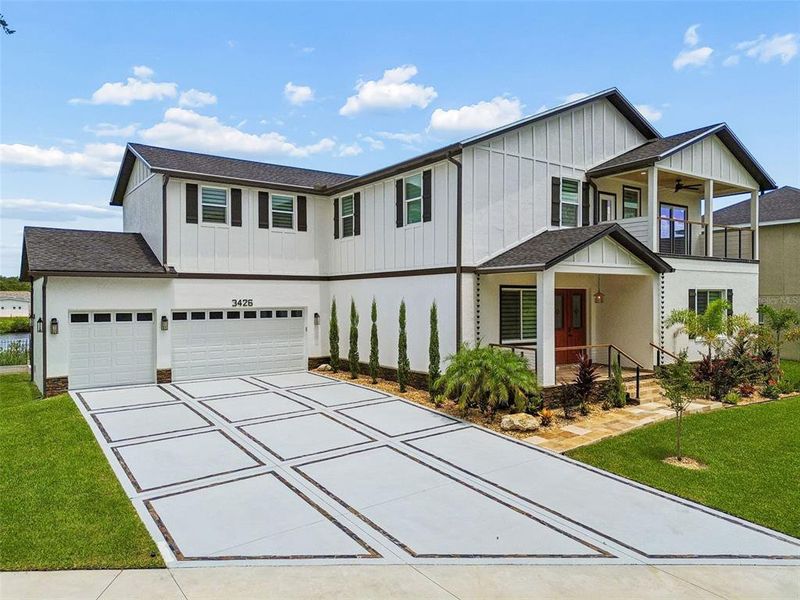 Front exterior of a new home in , Safety Harbor, FL, highlighting curb appeal (Image 39). Front exterior of a new home in , Safety Harbor, FL, highlighting curb appeal (Image 39).