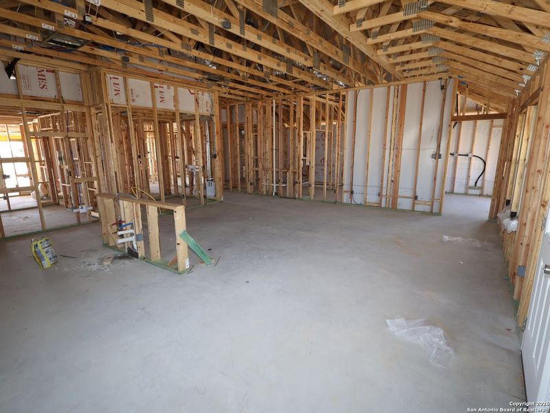 In-progress construction of a new home in Chaparral Ranch, Floresville, TX (Image 22).
