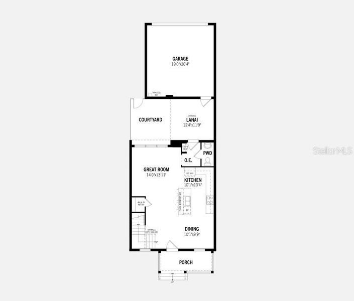 Aleutian Floorplan - First Floor Aleutian Floorplan - First Floor