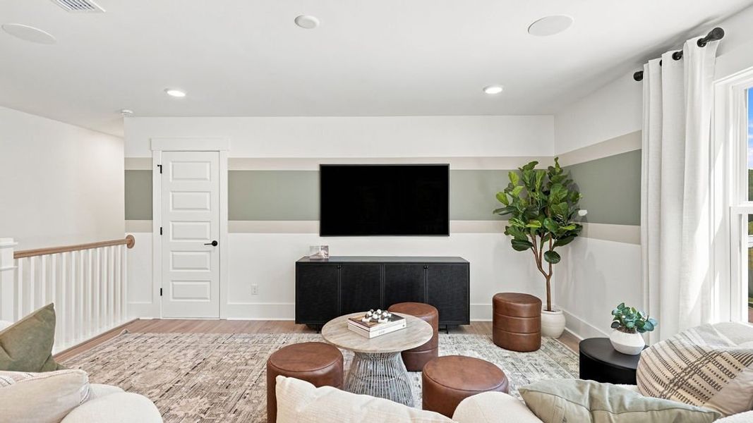 Representative furnished interior of a home built from the Vanderbilt by Pulte Homes in Fishers Wood, Columbia (Image 19).