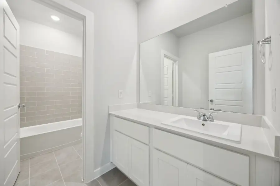 Bathroom in the Masters home plan by Trophy Signature Homes – REPRESENTATIVE PHOTO Bathroom in the Masters home plan by Trophy Signature Homes – REPRESENTATIVE PHOTO