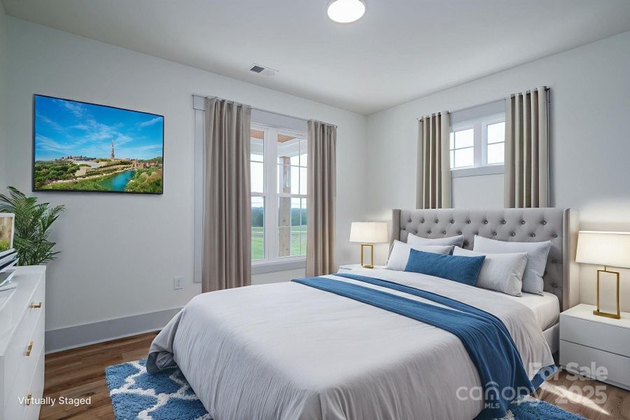 Furnished interior view inside a new home in , Vale (Image 7).